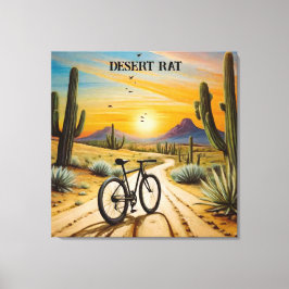 Impressão Em Tela Rato do Deserto, personalizável