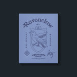 Impressão Em Tela RAVENCLAW™ Wit Learning Wisdom Crest<br><div class="desc">Celebrate wisdom, wit, and a love of learning with this elegant Ravenclaw™ crest design. Showcasing the proud house eagle set within a classic shield, this refined artwork highlights Ravenclaw’s defining traits — Wit, Learning and Wisdom — in a clean, timeless layout. Rendered in cool, sophisticated house tones, the detailed linework...</div>