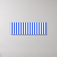 Real Blue Combination Stripes por Shirley Taylor