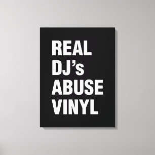 Impressão Em Tela REAL DJ's ABUSE VINYL