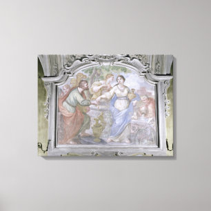 Impressão Em Tela Rebecca no bem, do Refectory, 1753-54 (