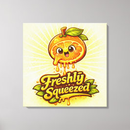 Impressão Em Tela Recém Espremido - Sentindo-se Frutado - Amantes da