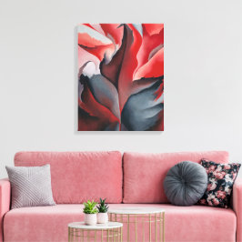 Impressão Em Tela Red Maple no Lago George | Georgia O'Keeffe |