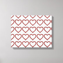 Red Ruby Gemstone Heart