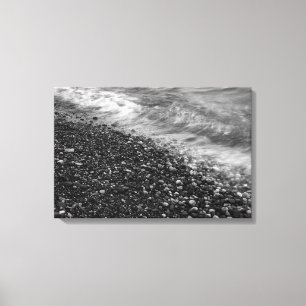 Impressão Em Tela Redução das ondas do mar