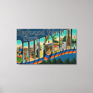 Impressão Em Tela Redwood Nat'l Park, Califórnia