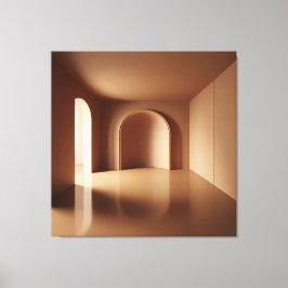 Impressão Em Tela Reflective Arch Space