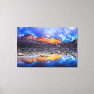 Impressão Em Tela Reflexo da montanha, Califórnia