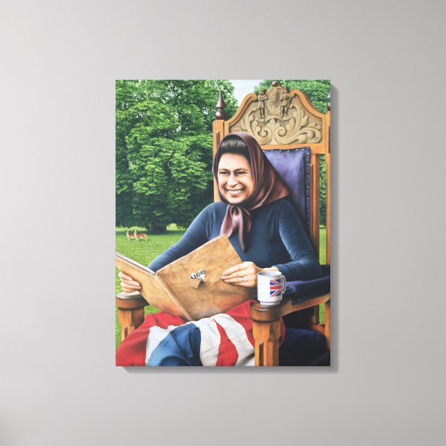 Impressão Em Tela Refugiados da Inglaterra 1975 (Frente)