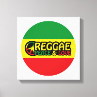 Reggage art com palavras positivas Peace and Love