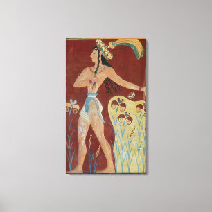 Impressão Em Tela Rei-Padre ou príncipe com lírios