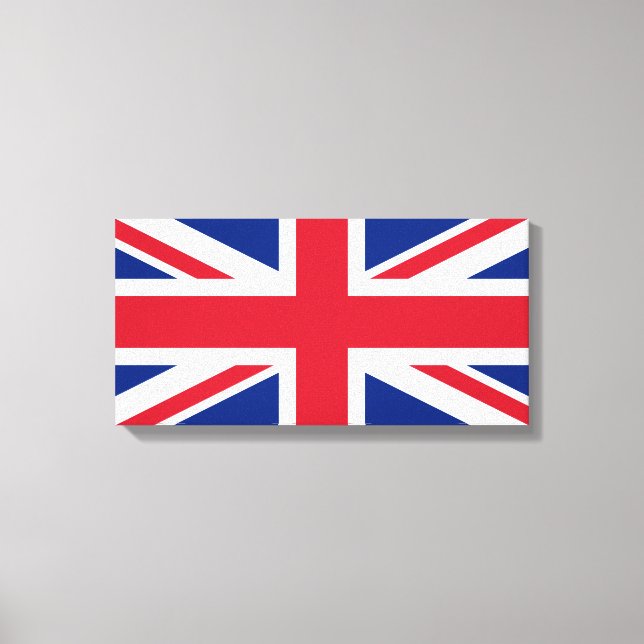 Impressão Em Tela Reino Unido (bandeira britânica) (bandeira da Uniã (Frente)