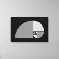 Relação ouro, Espiral Fibonacci