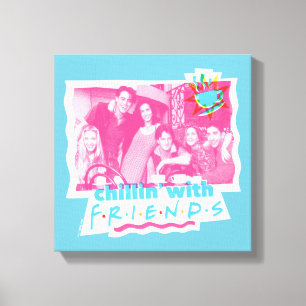 Impressão Em Tela Relaxando com os FRIENDS™