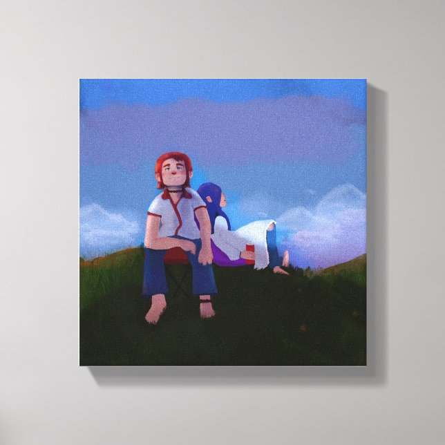 Impressão Em Tela Relaxing (Frente)