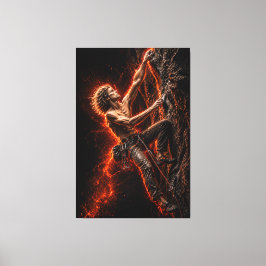 Impressão Em Tela Relentless Ascent – Angelic Climber Power