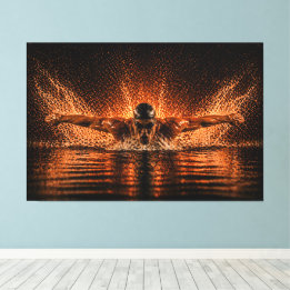 Impressão Em Tela Relentless Flow – Full Butterfly Power