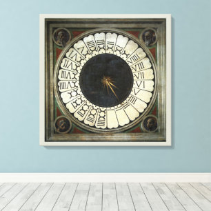Impressão Em Tela Relógio da Catedral de Florença por Paolo Uccello