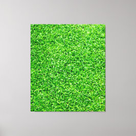 Impressão Em Tela relva verde