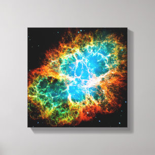 Impressão Em Tela Remanescente de Supernova da Nebulosa do Caranguej