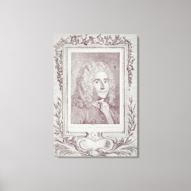 Impressão Em Tela Rene Antoine Ferchault de Reaumur (Frente)