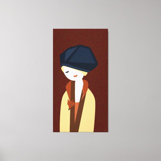 Impressão Em Tela Renee (Frente)