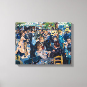 Impressão Em Tela Renoir - Dança no Moulin de la Galette