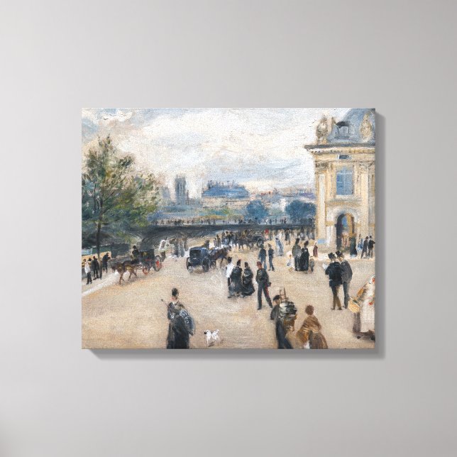 Impressão Em Tela Renoir - Paris, Institut au Quai Malaquais (Frente)