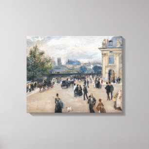 Impressão Em Tela Renoir - Paris, Instituto no Quai Malaquais