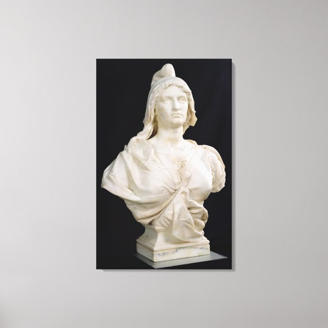 Impressão Em Tela República, 1880 (Frente)