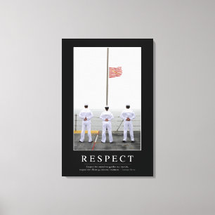 Impressão Em Tela Respeito: Cotação 1 Inspirativa