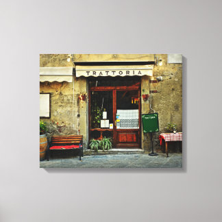 Impressão Em Tela Restaurante italiano