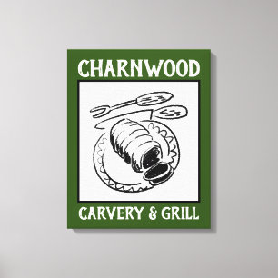 Impressão Em Tela Restaurante ou Conselho de Sinal de Carga.