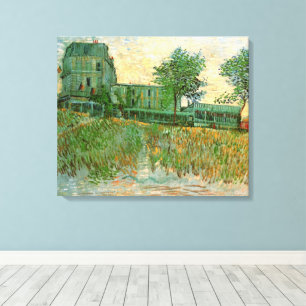 Impressão Em Tela Restaurante Sirene, Asnières por Vincent van Gogh