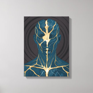 Impressão Em Tela Restored I B – Healing and Balance Art