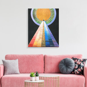 Impressão Em Tela Retábulo 1 Hilma af Klint