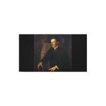 Retrato Azul de Nikola Tesla