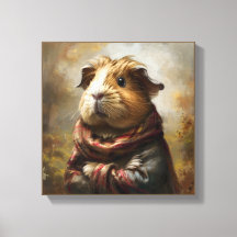 Retrato Clássico De Um Porco-Guiné