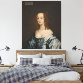 Impressão Em Tela Retrato da Lady Diana Grey, Condessa