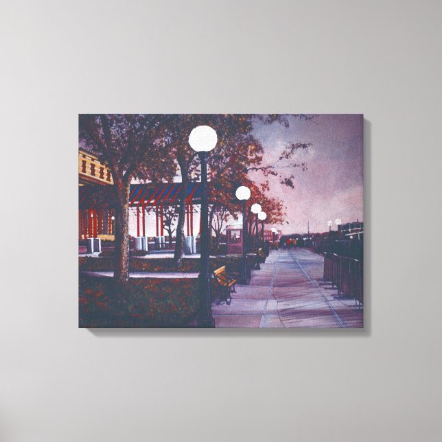 Impressão Em Tela Retrato da Liberdade, Ellis Island, EUA (Frente)