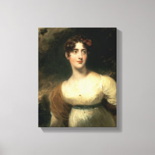 Impressão Em Tela Retrato da senhora Emily Harriet Wellesley-Pólo