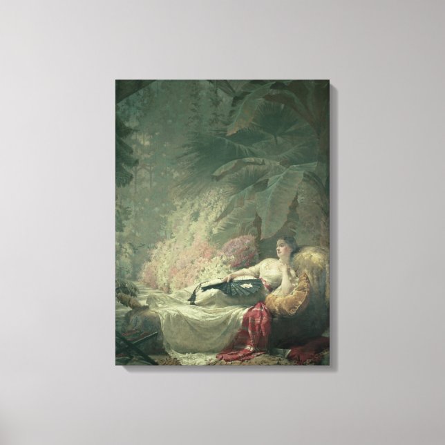 Impressão Em Tela Retrato de Adelaide Maria, Condessa de Iveagh (Frente)