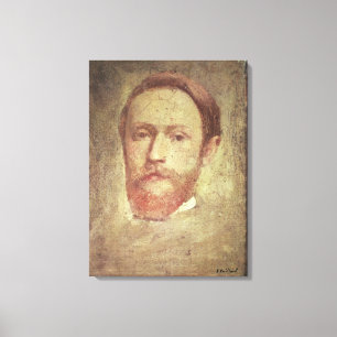 Impressão Em Tela Retrato de auto, c.1889