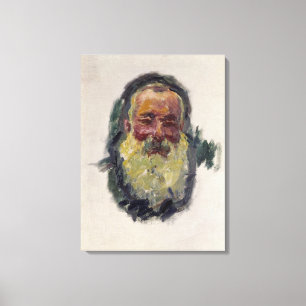 Impressão Em Tela Retrato de auto de Claude Monet , 1917