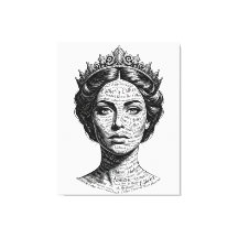 Retrato de Caligrafia da Rainha Ester - Roteiro Vi