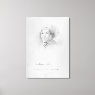 Impressão Em Tela Retrato de Catherine Blake (1762-1831) após um Dr