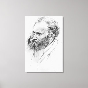 Impressão Em Tela Retrato de Edgar Degas   de Edouard Manet