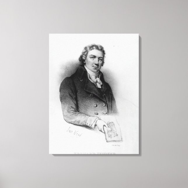 Impressão Em Tela Retrato de Edward Jenner (Frente)
