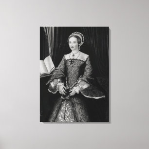 Impressão Em Tela Retrato de Elizabeth I quando Princesa c.1546