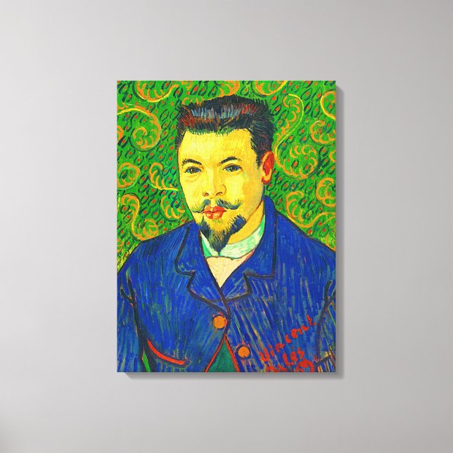 Impressão Em Tela Retrato de Felix Rey (Frente)